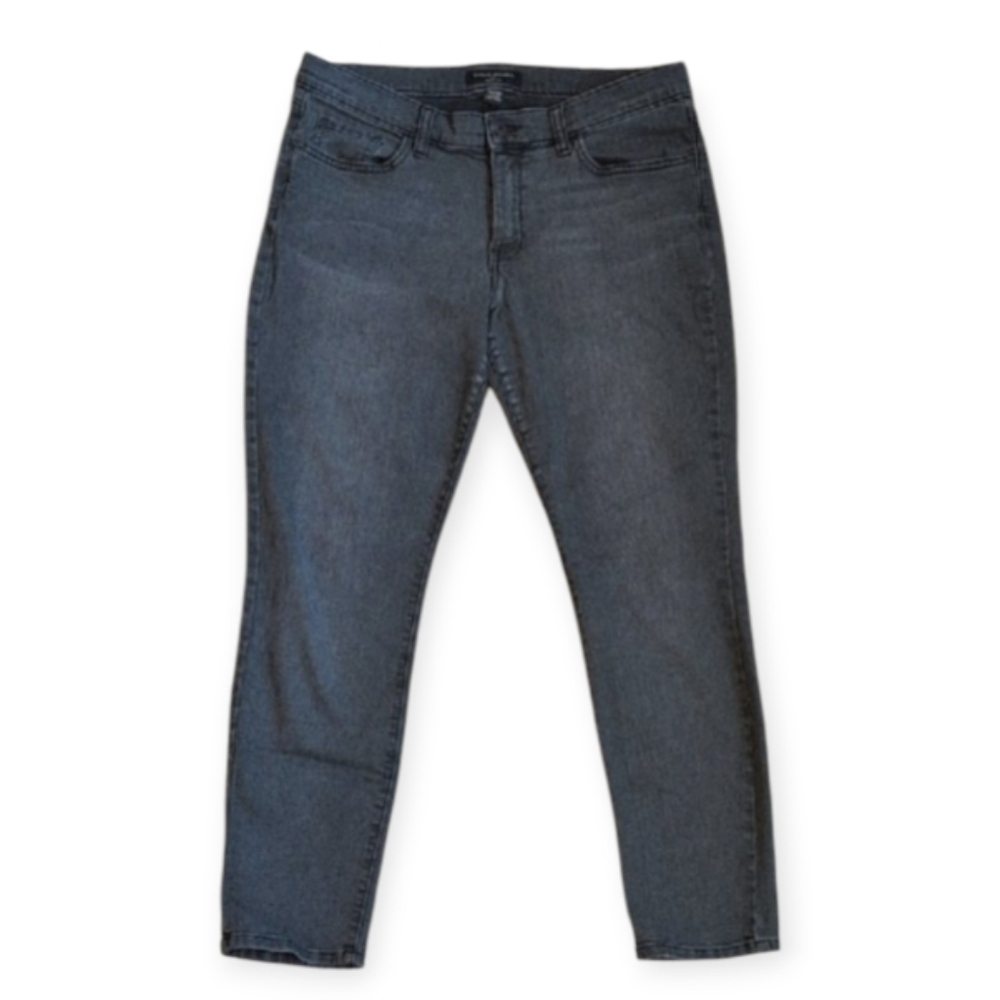 Banana Republic Factory Charcoal Skinny Fit Jeans